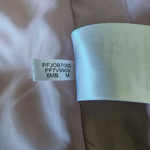 Calvin Klein Performance Womens M Premium Down Puffer Vest Pink Ribbed Sides - Picture 6 of 12